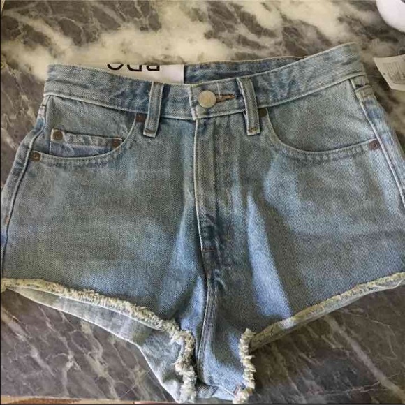 Bdg cheeky super high rise shorts