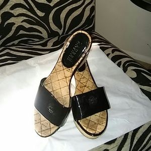 Ralph Lauren Black Wedge 8.5m