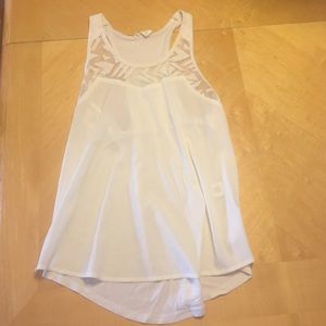 Converse brand xs cream tank