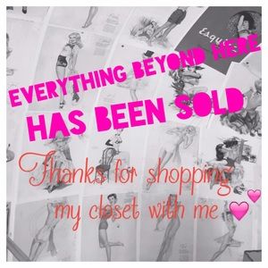 Thanks for shopping my closet ☺️💕