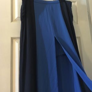 BCBG Maxazria two tone skirt