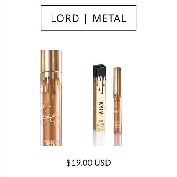 Kylie Cosmetics Lord Metal Matte Lipstick
