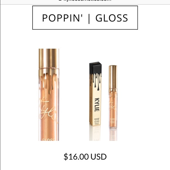 Kylie Cosmetics Poppin Lipgloss