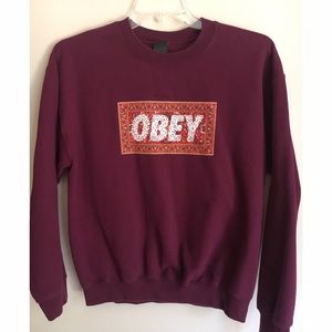 OBEY Crew neck