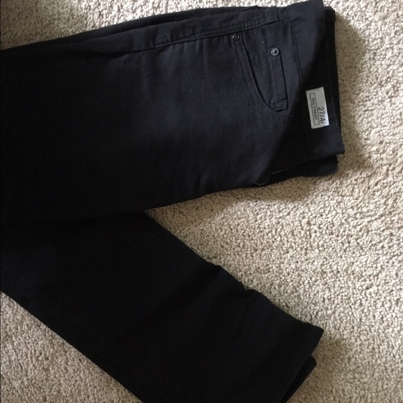 Gap Real Straight Black Skinny Jeans