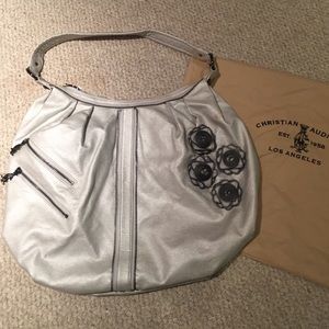 Authentic Christian Audigier Over The Shoulder Bag