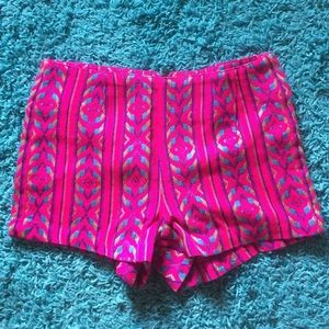 Bethany Mota tribal print short