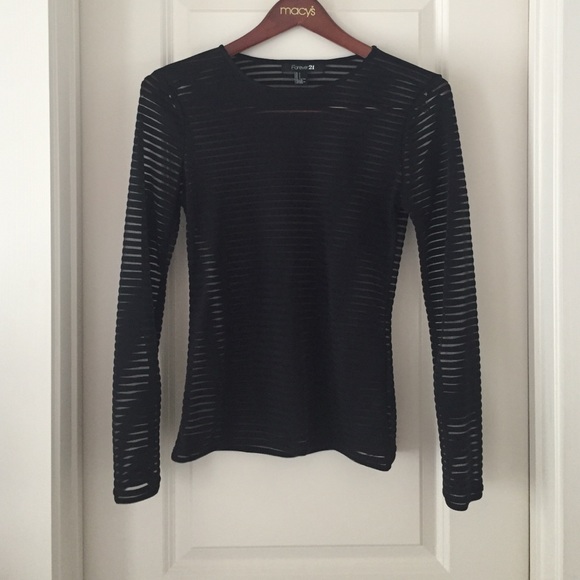 Long sleeve black shirt