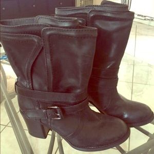 BCBG Leather Boots