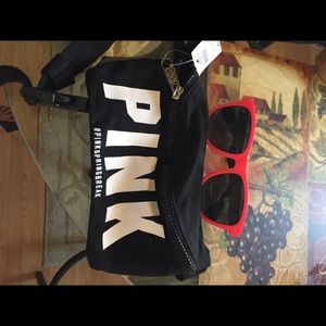Vs pink sunglasses and fanny pack❌❌SOLD ❌❌