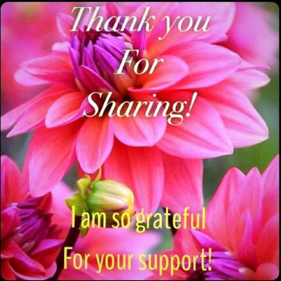 Thank you for Sharing x Liking