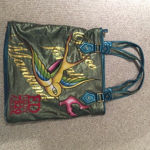 ✨HOST PICK ✨Authentic Ed Hardy Tote Bag