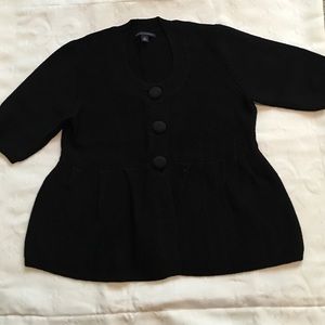 3/4 length sleeve baby doll sweater