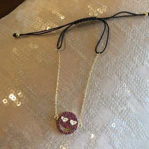 "Love"Emoji with CZs Bracelet😍, NWT