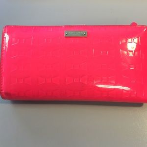 Hot Pink Kate Spade Wallet