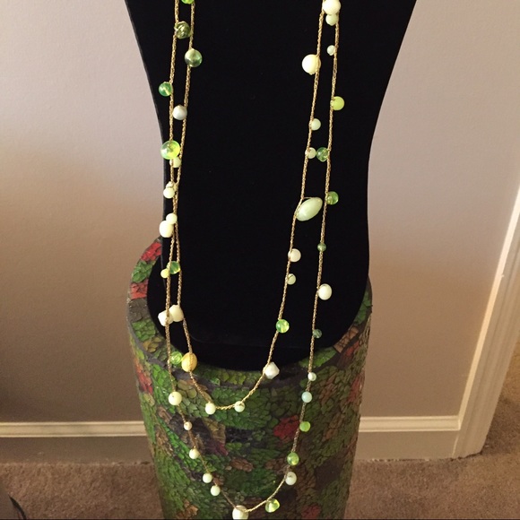 🌹SALE Green Beaded Necklace
