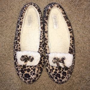 jessica simpson moccasin slippers