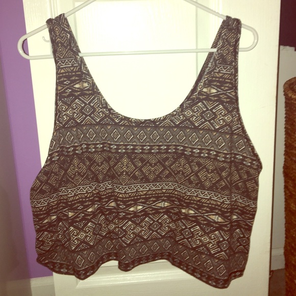 A soft crop top