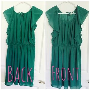 Green Flirty Dress!
