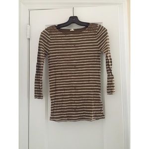 J. Crew 3/4 Sleeve Tee