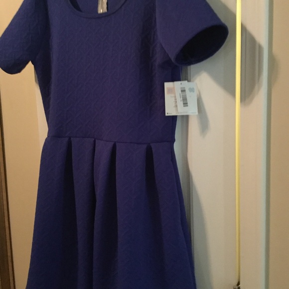 Lularoe Amelia dress Royal blue