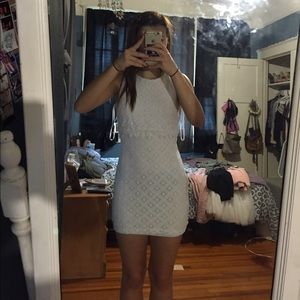 white mini dress!
