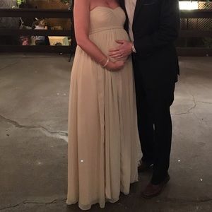 Jenny Yoo Cerise Maternity Gown