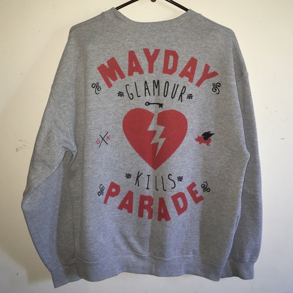 Glamour Kills Mayday Parade Crewneck Sweatshirt
