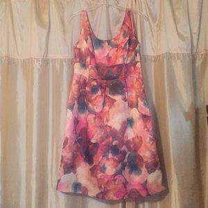 Merona printed A-line dress Merona printed A-line dress