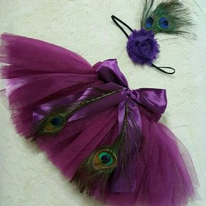 Baby tutu and headband set