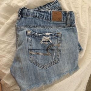 American eagle jean shorts