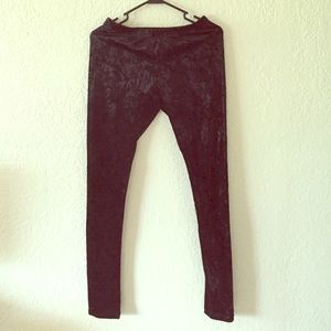 Crushed Velvet Leggings