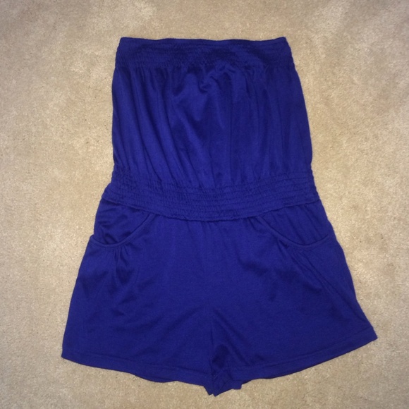 BLUE ROMPER