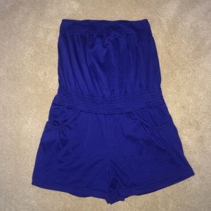 BLUE ROMPER