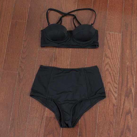 Top Shop High Wasted Bikini Set