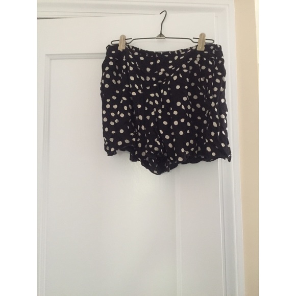Polka dot shorts