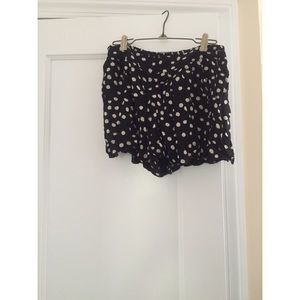 Polka dot shorts