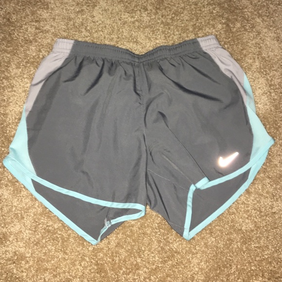 NIKE Blue & Grey Running Shorts