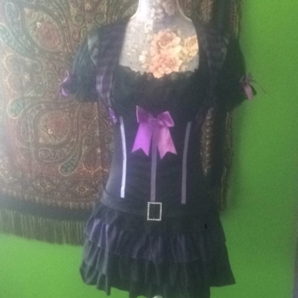 Wicked purple dress