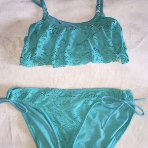 Teal bikini