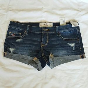 NEW WITH TAG HOLLISTER DENIM SHORTS