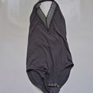 Dark grey body suit from American Eagle