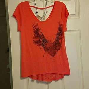 Heart with wings shirt