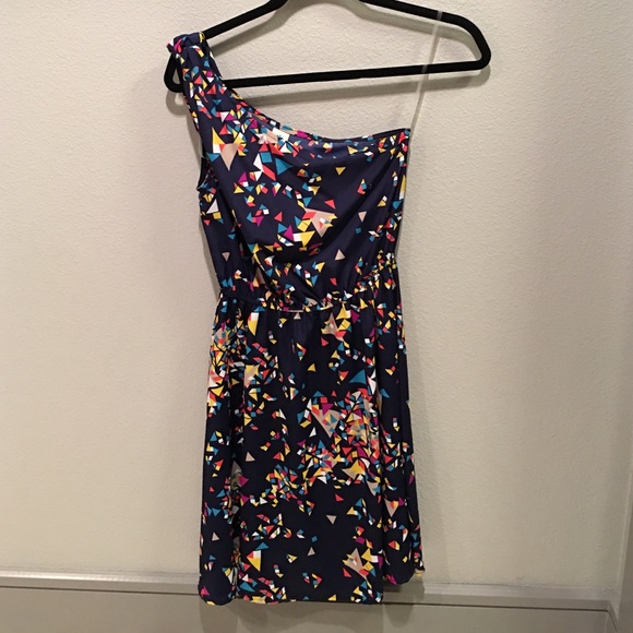 One shoulder minidress