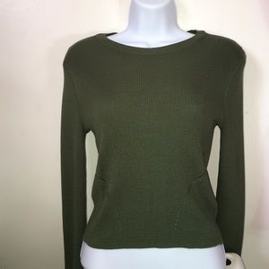 Green longsleeve sweater