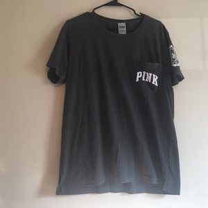Dark Gray PINK T-Shirt
