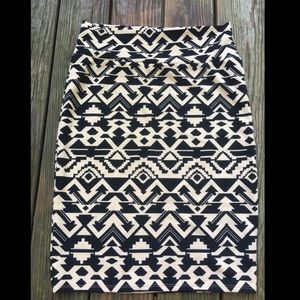 LuLaRoe Cassie skirt, size L