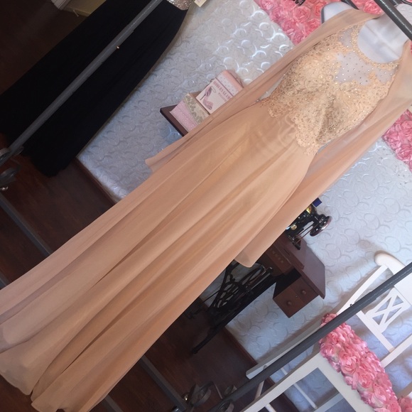 Peachy Nude Dress