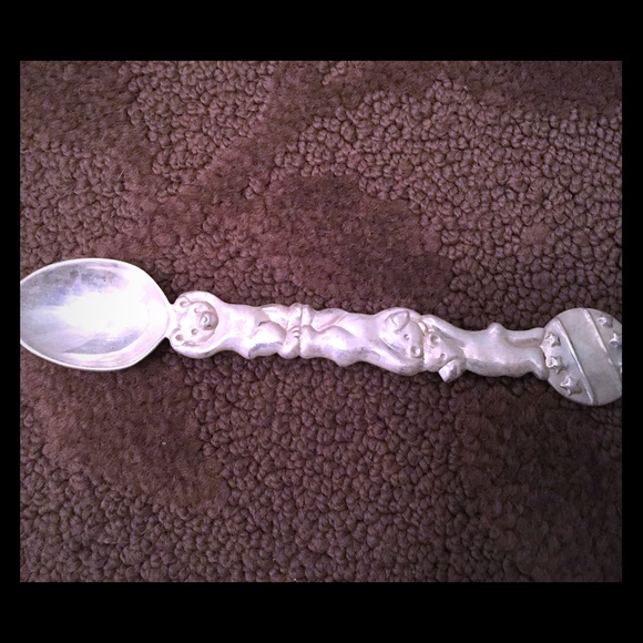 AUTHENTIC Tiffany & Co. Three Circus Bear Spoon