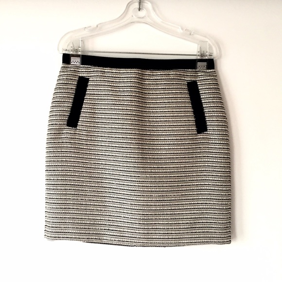 LOFT tweed pencil skirt